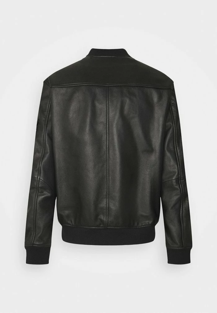 Promo 💯 HUGO LIVIUS - Veste En Cuir - Black 🎉 8 Promo 💯 HUGO LIVIUS - Veste En Cuir - Black 🎉 – Image 8