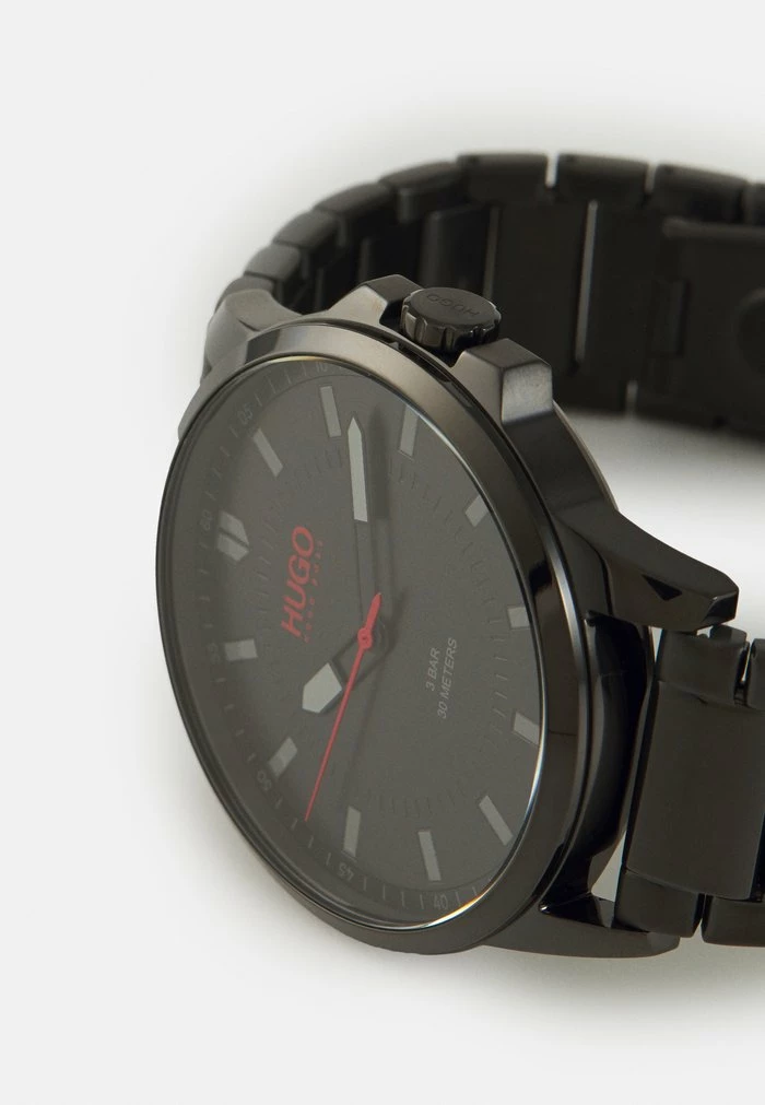 Grosses soldes 😀 HUGO FIRST - Montre - Black/black 👍 4 Grosses soldes 😀 HUGO FIRST - Montre - Black/black 👍 – Image 4