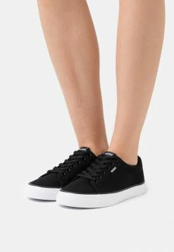 Remise 😀 HUGO DYER TENN - Baskets Basses - Black ⌛