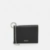 Remise 🎁 HUGO LEXI FLAP CARDHOLDER - Portefeuille - Black ✔️
