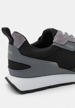 Vente flash 😀 HUGO ICELIN - Baskets Basses - Black 👍 -HUGO Sales a8f1d15f67d649b58a2bc8ef2bd56bd0