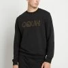 Promo 👍 HUGO DICAGO - Sweatshirt - Black/gold 🎉