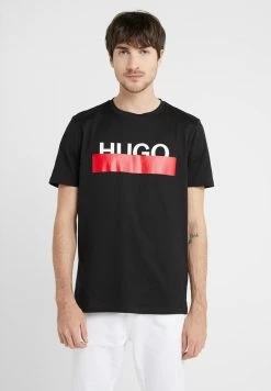 Nouveau 🎁 HUGO DOLIVE - T-shirt Imprimé - Black 🤩