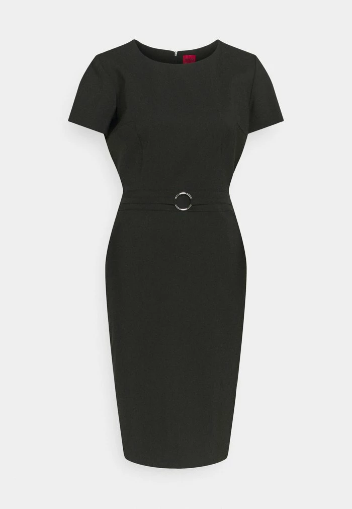 Tout neuf 👏 HUGO KILINA - Robe En Jersey - Black 🛒 5 Tout neuf 👏 HUGO KILINA - Robe En Jersey - Black 🛒 – Image 5