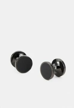 Promo 🤩 HUGO TOKEEP - Boutons De Manchette - Black ✔️ -HUGO Sales aa75998085754cff9f76f3e4a514f4bf
