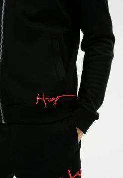De gros 😉 HUGO Sweat à Capuche Zippé - Black 💯 -HUGO Sales aa836e1d2f2c4c8b8b160a0103cf27f7