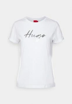Meilleure affaire 🎁 HUGO THE SLIM TEE - T-shirt Imprimé - White 🤩 -HUGO Sales aaeb34f69bb64831a7ae18526f392ad4