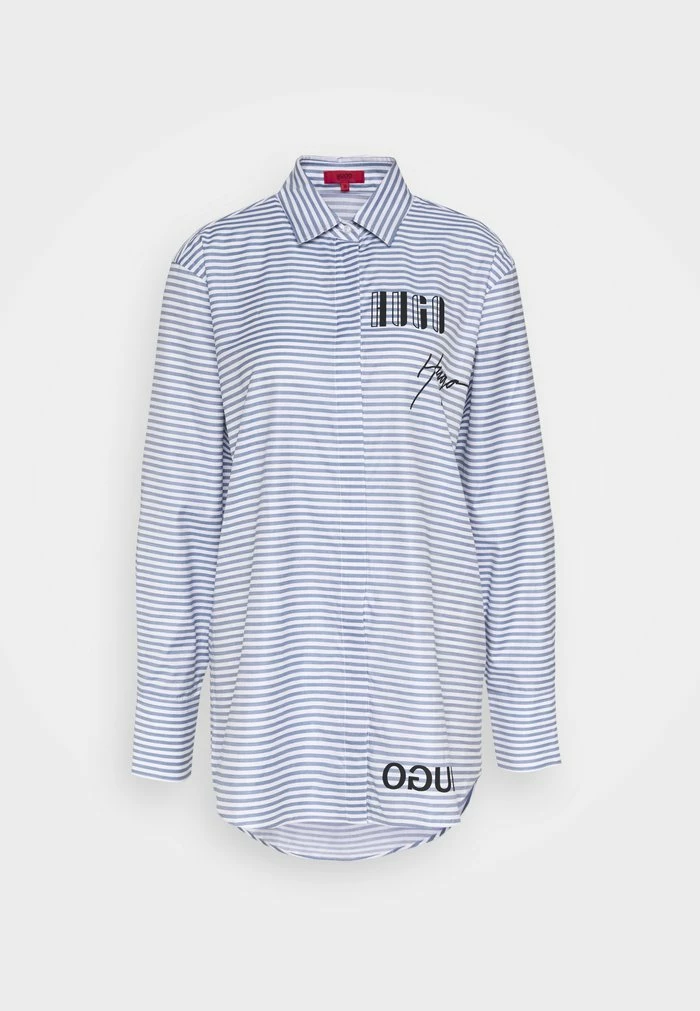 Top 10 🧨 HUGO ELOG - Blouse - Dark Blue 🥰 7 Top 10 🧨 HUGO ELOG - Blouse - Dark Blue 🥰 – Image 7