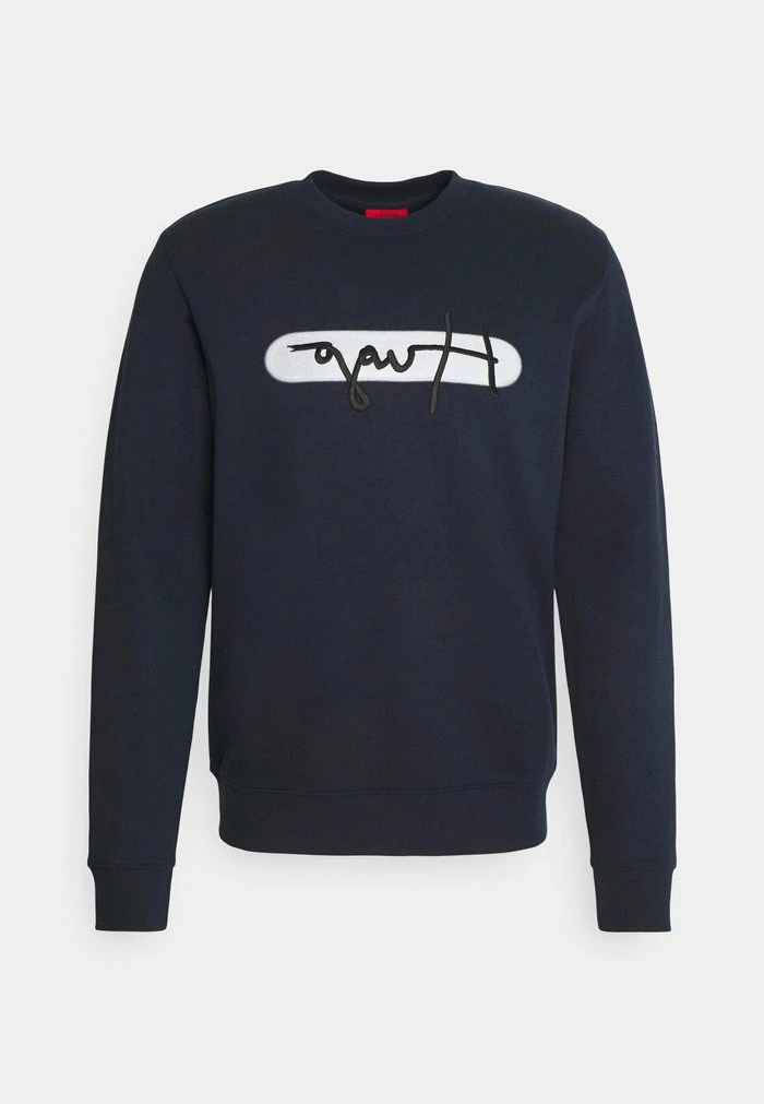 De gros 🌟 HUGO DICAGO - Sweatshirt - Dark Blue 🌟 5 De gros 🌟 HUGO DICAGO - Sweatshirt - Dark Blue 🌟 – Image 5