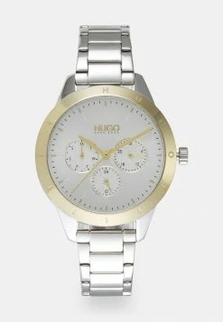 De gros 💯 HUGO FRIEND - Montre - Silver-coloured/white ⌛