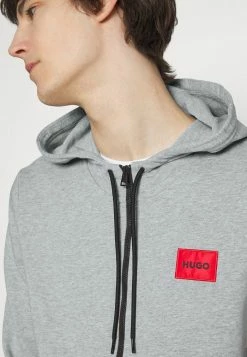 Offres 👍 HUGO DAPLE - Sweat à Capuche Zippé - Dark Grey 🧨 -HUGO Sales ad26245acb2e4b57ac1edb6ab897da6e