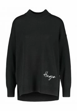 Bon marché 🌟 HUGO SAFFIRIA - Pullover - Schwarz 🎁