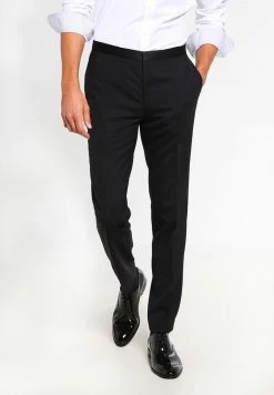 Remise 🔔 HUGO HETON - Pantalon Classique - Black 🥰