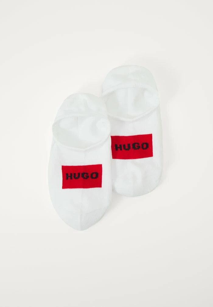 Top 10 🛒 HUGO LOW CUT 2 PACK - Chaussettes - White ✔️ 1 Top 10 🛒 HUGO LOW CUT 2 PACK - Chaussettes - White ✔️