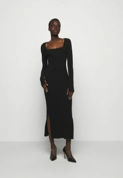 Budget ⌛ HUGO SHERLEE - Robe Longue - Black 😀