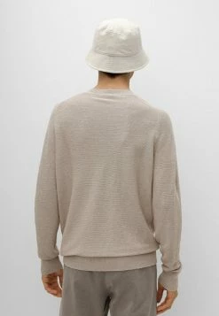 Remise ❤️ HUGO SLINT_NONDYE - Sweatshirt - Light Beige 👍 -HUGO Sales b0437f99613a4520b76581b30da36958