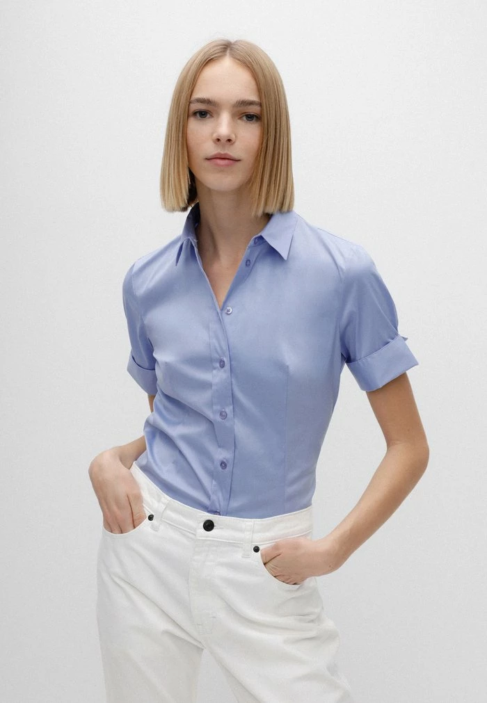 Les meilleures critiques de 😉 HUGO ESHILA - Chemisier - Medium Blue 🛒 1 Les meilleures critiques de 😉 HUGO ESHILA - Chemisier - Medium Blue 🛒