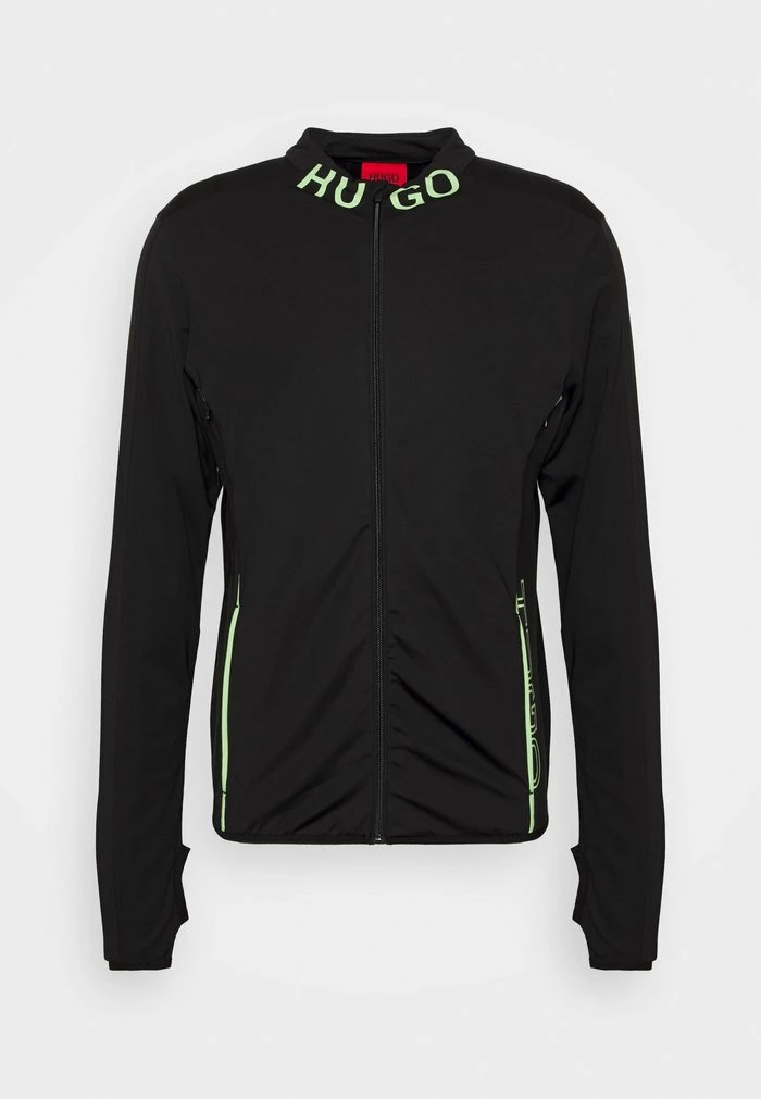 Coupon 👍 HUGO DICHELINO - Sweat à Capuche Zippé - Black 🔥 1 Coupon 👍 HUGO DICHELINO - Sweat à Capuche Zippé - Black 🔥