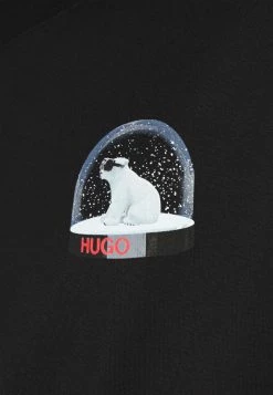 De gros 😉 HUGO DOLARBEARY - T-shirt Imprimé - Black ⌛ -HUGO Sales b26e4b0f2a7a4fd099a67829eab96595