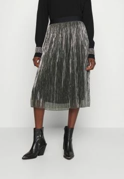 Vente flash 🤩 HUGO REGLISSY - Jupe Trapèze - Mottled Dark Grey 🛒