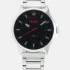 Meilleur prix 🥰 HUGO FIRST - Montre - Silver-coloured/black ✔️