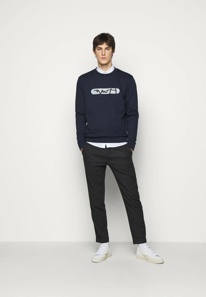 De gros 🌟 HUGO DICAGO - Sweatshirt - Dark Blue 🌟 2 De gros 🌟 HUGO DICAGO - Sweatshirt - Dark Blue 🌟 – Image 2
