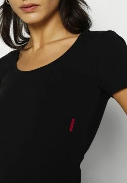 Le moins cher 🔔 HUGO TWIN 2 PACK - Haut De Pyjama - Black 👍 -HUGO Sales b449415b6743423ab816fdc78bee05cd