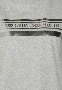 Meilleure affaire 🔥 HUGO THE BOXY TEE - T-shirt Imprimé - Medium Grey 🔥 -HUGO Sales b4acdbb596964e079d04fb63b8e73a25