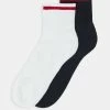 Budget 🧨 HUGO TAPE 2 PACK - Chaussettes - Dark Blue ⌛