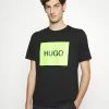 Offres 🎁 HUGO DULIVE - T-shirt Imprimé - Black ✔️
