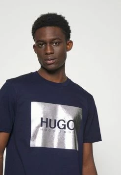 Budget ✔️ HUGO DOLIVE - T-shirt Imprimé - Dark Blue 👏 -HUGO Sales b8107faf6e2e41109a00e95c57b5984b