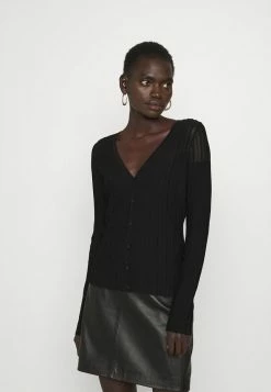 De gros 😀 HUGO SHOMARA - Gilet - Black ✨