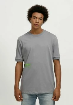 Sortie 🤩 HUGO DAIBO - T-shirt Imprimé - Silver 🧨