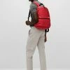 Grosses soldes 🥰 HUGO ETHON - Sac à Dos - Red 😀