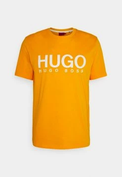 Remise 🔔 HUGO DOLIVE - T-shirt Imprimé - Bright Orange 👍