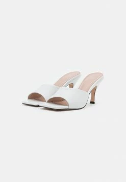 Vente flash 👏 HUGO TONIC - Mules à Talons - White 💯 -HUGO Sales badfe948b7444b2580260ff416015be4