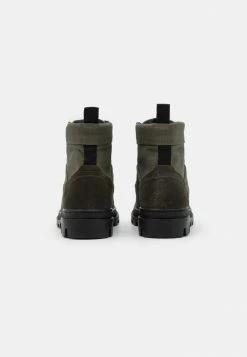 Coupon 👍 HUGO BUSTLER - Bottines à Lacets - Dark Green 😍 -HUGO Sales bb624333c473464c895759d929f39a2e