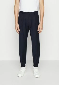 Remise 🔥 HUGO FENTO - Pantalon Classique - Dark Blue 🔔