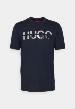 Tout neuf 🎁 HUGO DENGHIS - T-shirt Imprimé - Dark Blue 🥰 -HUGO Sales bba87eab7e974b27b44a5c5061da61bd