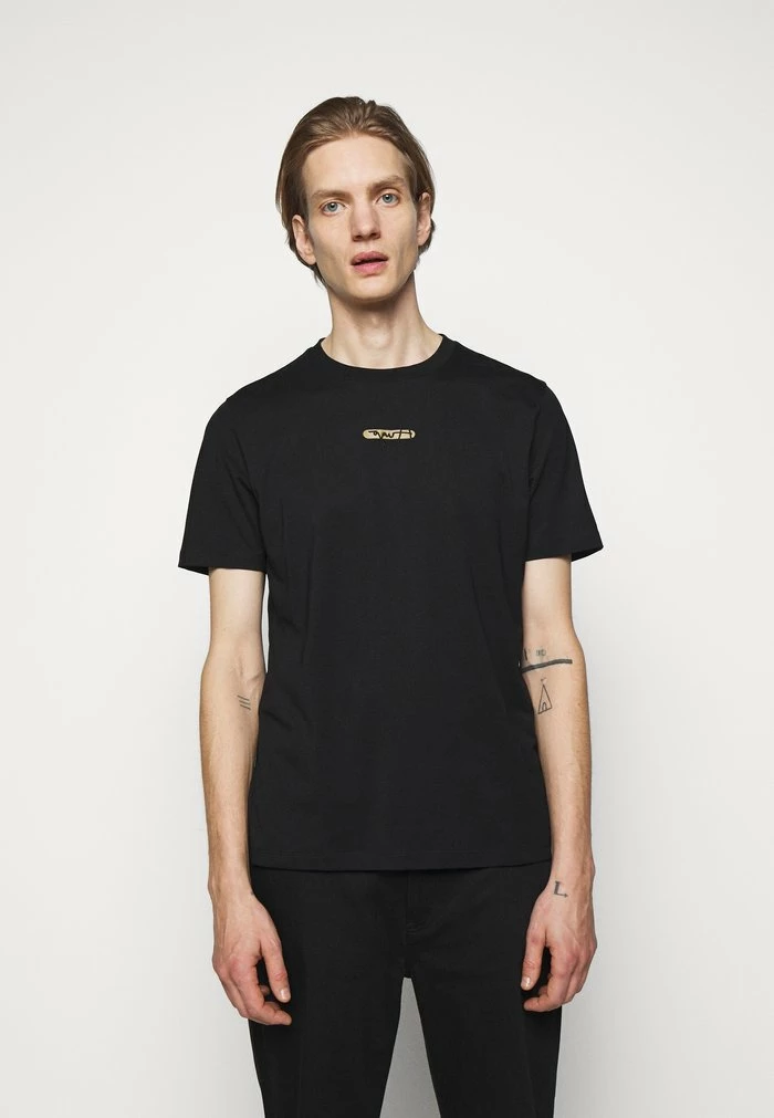Budget 🔔 HUGO DURNED - T-shirt Imprimé - Black 🤩 1 Budget 🔔 HUGO DURNED - T-shirt Imprimé - Black 🤩