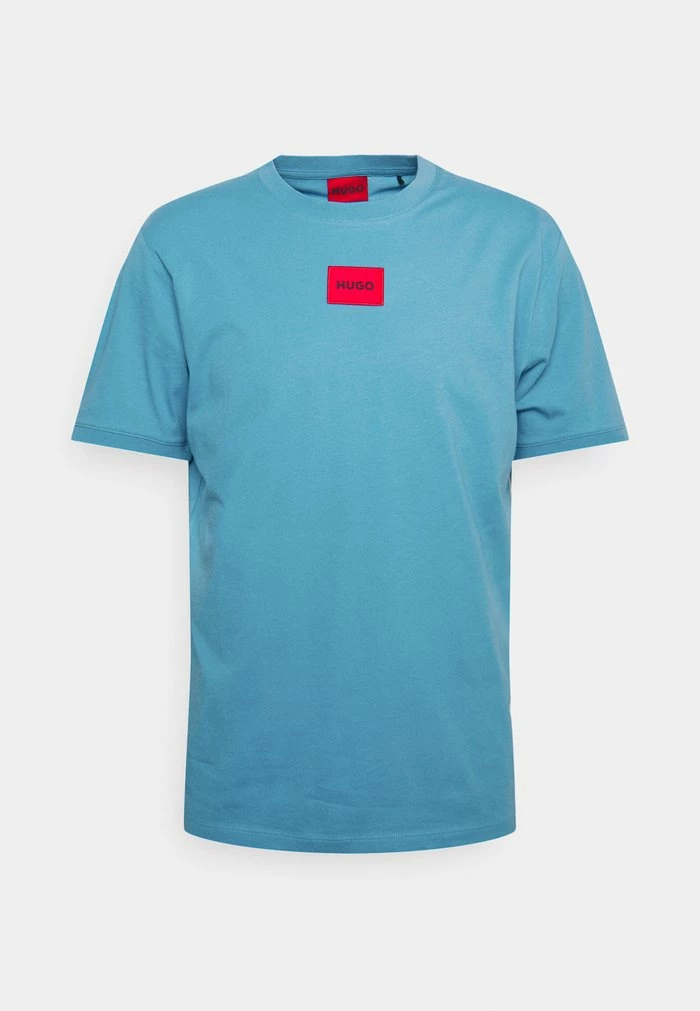 Remise 🎉 HUGO DIRAGOLINO - T-shirt Basique - Medium Blue 🧨 1 Remise 🎉 HUGO DIRAGOLINO - T-shirt Basique - Medium Blue 🧨