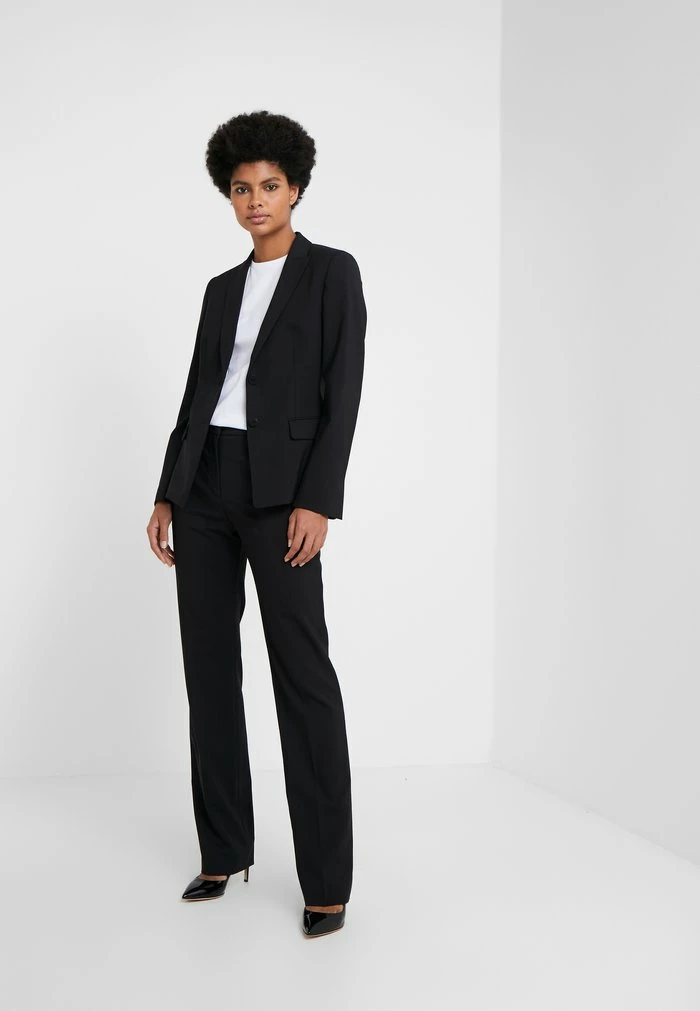 Grosses soldes 💯 HUGO THE LONG JACKET - Blazer - Black 🎉 2 Grosses soldes 💯 HUGO THE LONG JACKET - Blazer - Black 🎉 – Image 2