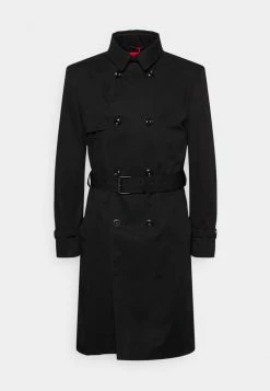 Meilleure affaire 🧨 HUGO MALUKS - Trench - Black 😀