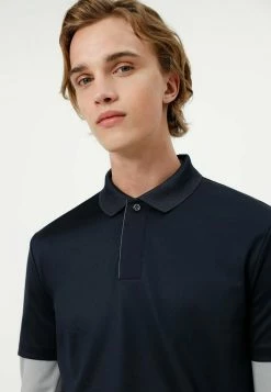 Meilleur prix 🥰 HUGO Polo - Dark Blue 😀 -HUGO Sales be1d2b6097e64b63953b548051e68a51