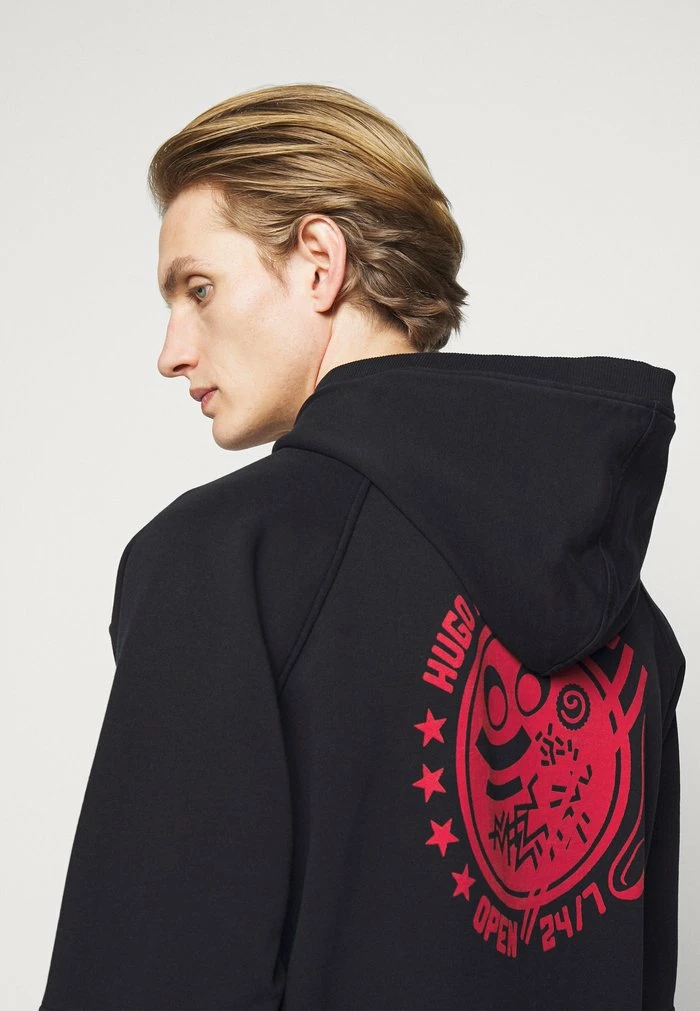 Meilleure affaire ✨ HUGO DAMEL - Sweatshirt - Black 😉 5 Meilleure affaire ✨ HUGO DAMEL - Sweatshirt - Black 😉 – Image 5