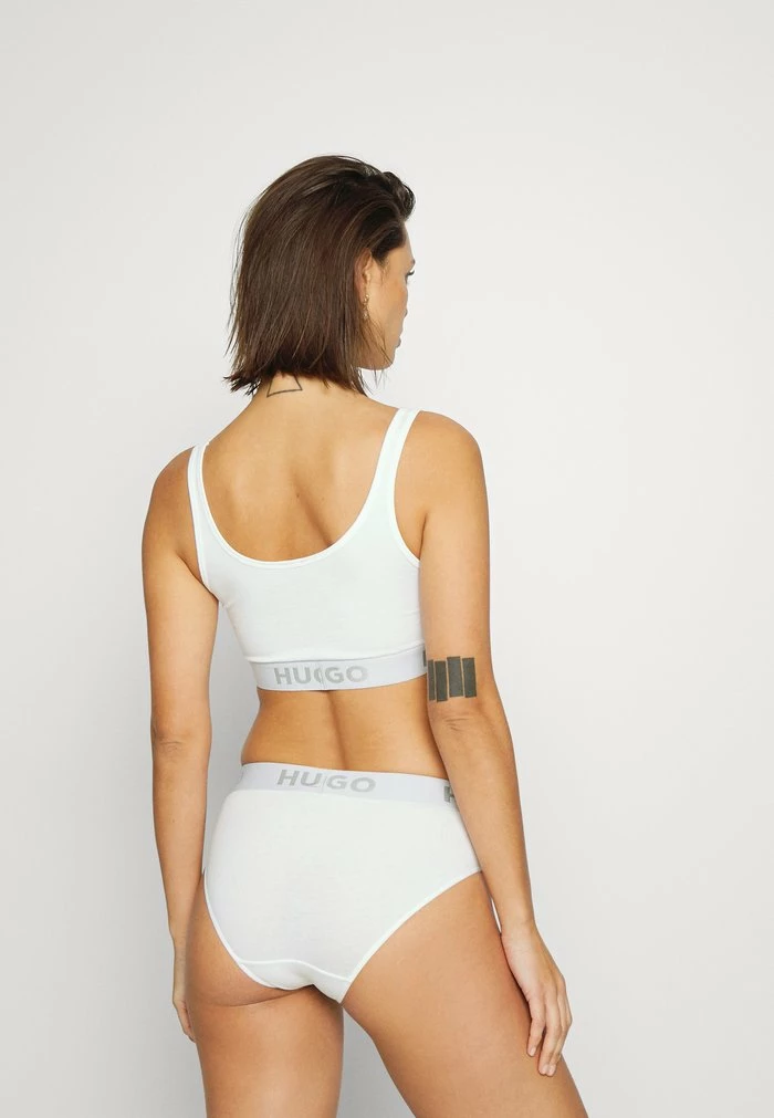 Meilleur prix 🧨 HUGO BRALETTE SPORTY LOGO - Brassière - White 🥰 3 Meilleur prix 🧨 HUGO BRALETTE SPORTY LOGO - Brassière - White 🥰 – Image 3