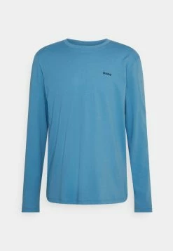 Meilleure affaire ⌛ HUGO DEROL - T-shirt à Manches Longues - Medium Blue 😉