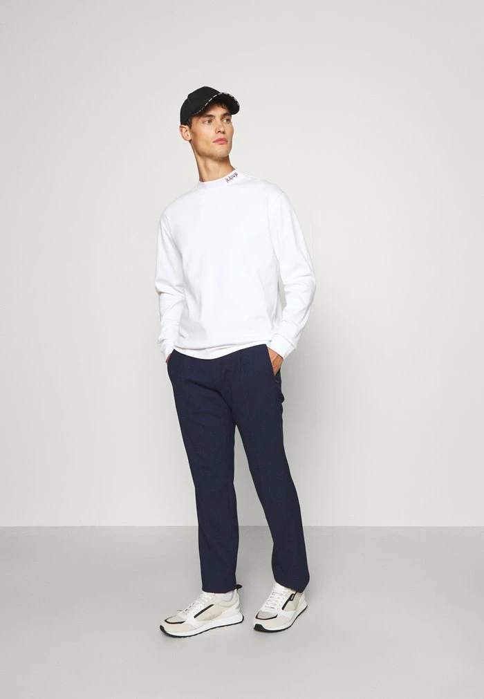 Meilleur prix 🎁 HUGO DULCANO - T-shirt à Manches Longues - White 🧨 2 Meilleur prix 🎁 HUGO DULCANO - T-shirt à Manches Longues - White 🧨 – Image 2