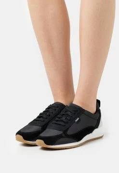 Sortie 🧨 HUGO JAMIE LACEUP - Baskets Basses - Black 🔥