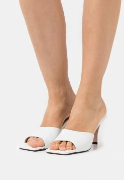 Vente flash 👏 HUGO TONIC - Mules à Talons - White 💯